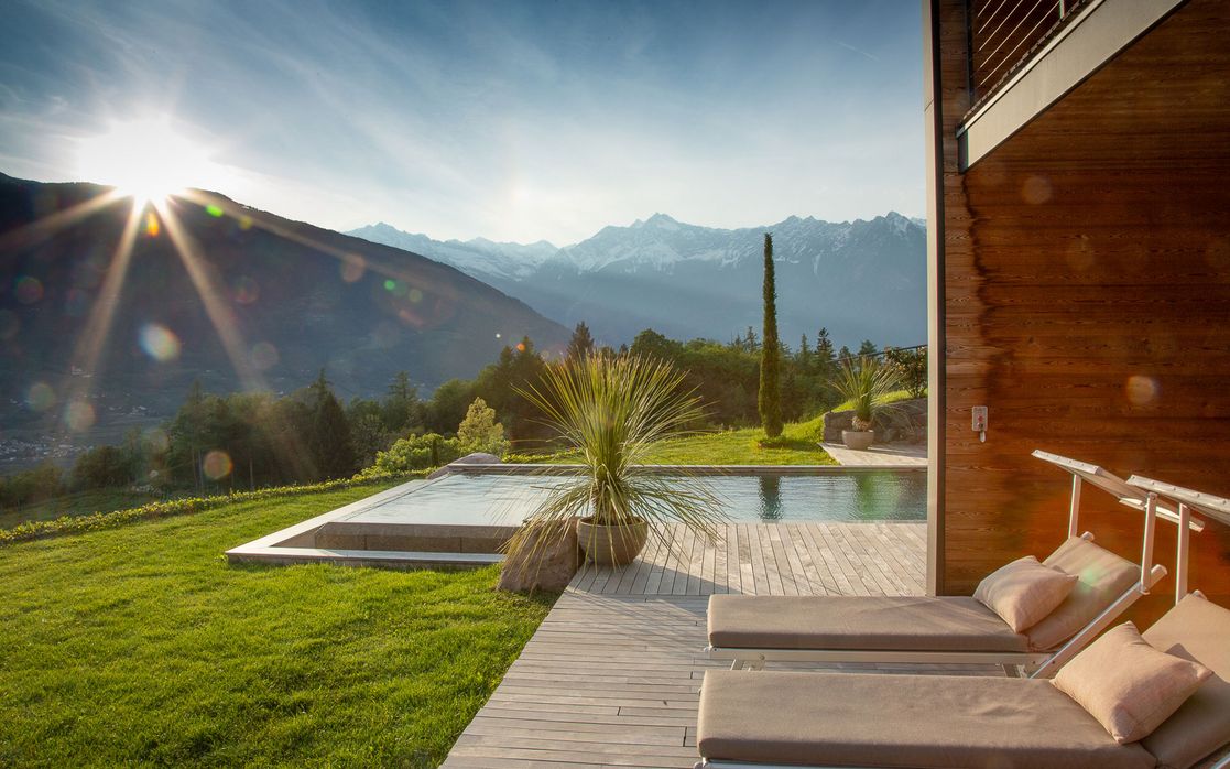 Lussuoso chalet in Alto Adige / Lodge a Merano / Appartamento con piscina 