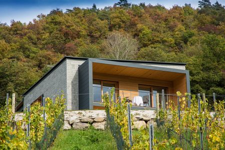 [Translate to Italienisch:] Luxus Chalet Südtirol / Meran Lodge / Ferienhaus mit Pool